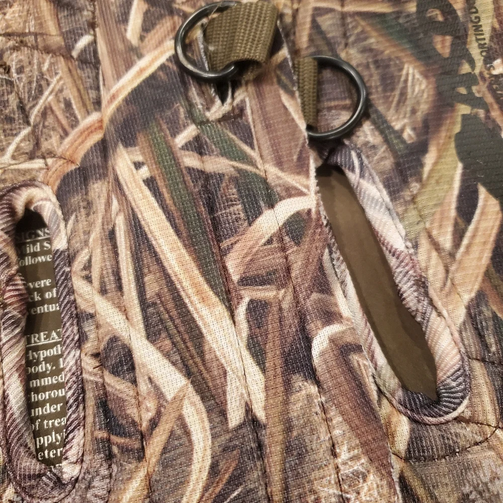 Dog Vest  Real tree max 7 camouflage  Neoprene xl new